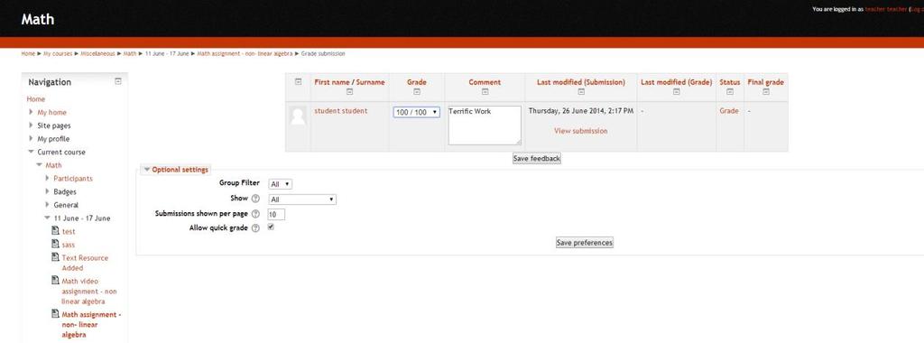 Kaltura Media Assignments Set the Optinal settings and then Save Preferences. See Mdle dcumentatin fr General settings.