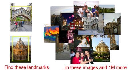 Recognizing or Retrieving Specific Objects Example: Search photos on the web for particular places