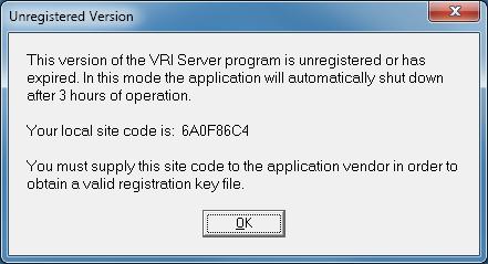 Issue 1 Rev 9, April 2015 Voter Remote Interface After the VRI Server program is fully configured and successfully monitoring your SNV-12 rack(s), you can close the Desktop GUI and start the VRI