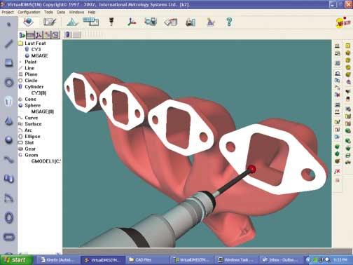 Active Matrix Repurpose CAD data independent of CMM software Runs as a standalone application Direct Import of CATIA V4 and V5, ProE, Unigraphics, Parasolids, IGES, STEP, ACIS, VDAFS Export in CATIA