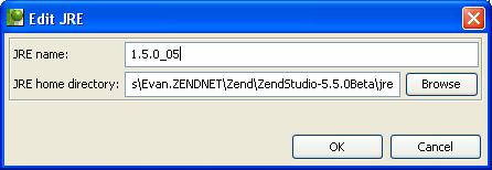 4. Press Add or Edit to open the Installed JREs dialog. Use it to add (or edit) the JRE configuration as required. 5.