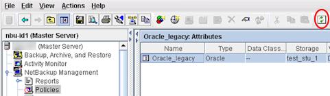 Click Yes to continue Oracle policy configuration. 6 Click Yes to save and close the entire policy.