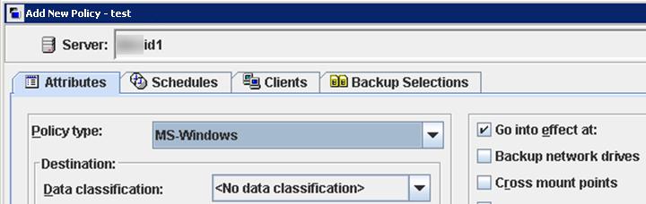 NetBackup for Oracle QuickStart Creating an Oracle policy 33 created, modify the policy in the Policies utility to configure the options that are not part of the wizard.