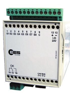 5/125 µm) Singlemode (9/125 µm) Dial-up telecontrol system Modular expansion up to 32 stations or stand-alone outstations