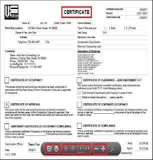 3.4 Permit / Certificate The approved permits and issued certificates can be retrieved by