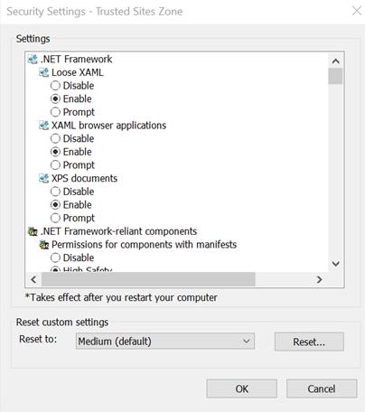 Figure 3. 9. Cnfigure the fllwing settings (scrll dwn t find an apprpriate ptin). Dwnlads Select Enable fr File dwnlad.