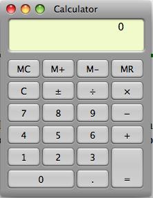 Calculator You can access the