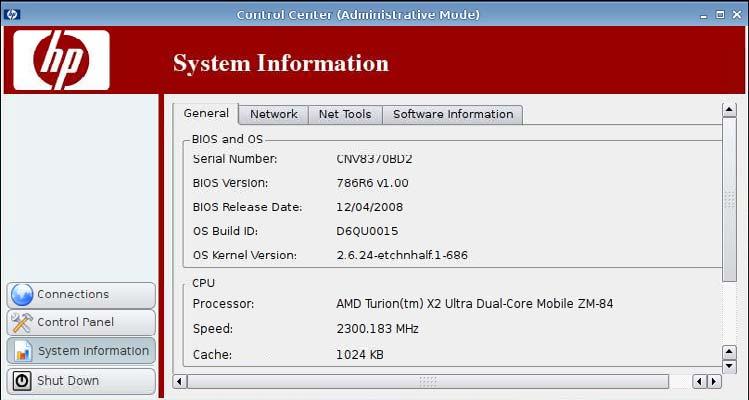 System Information You can view and change system information in System Information. Click System Information in the left pane.