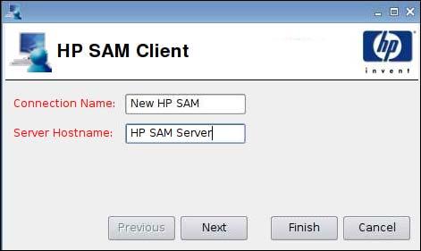 HP SAM Client Advanced 1.