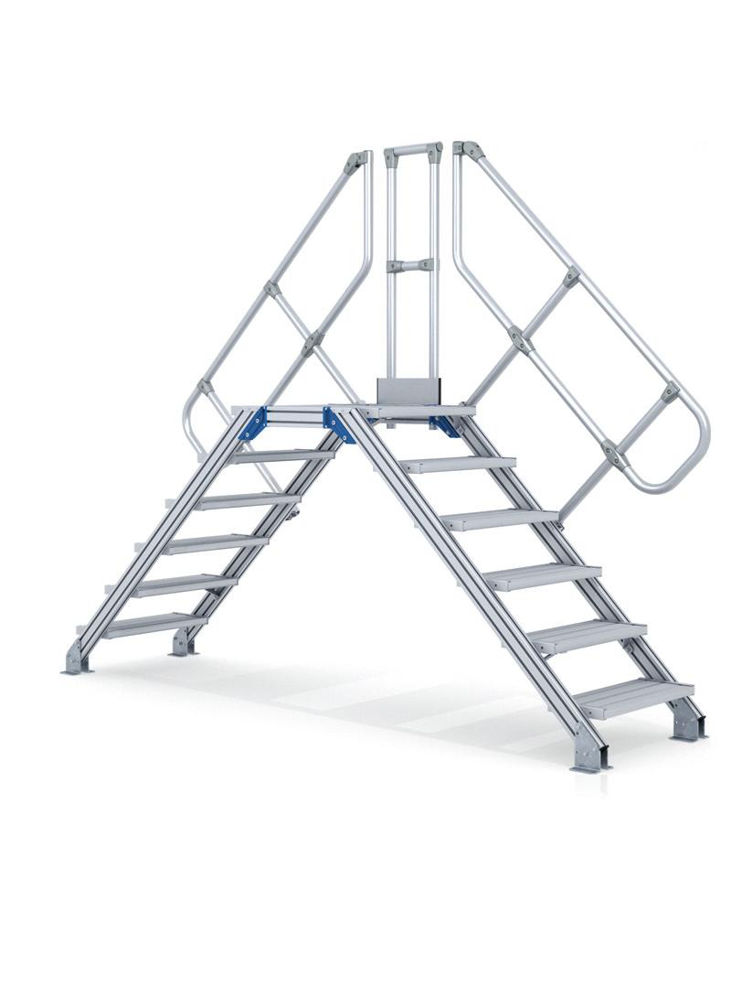 ZARGES Teletower ZARGES steps & platforms heights in 1 telescopic scaffold