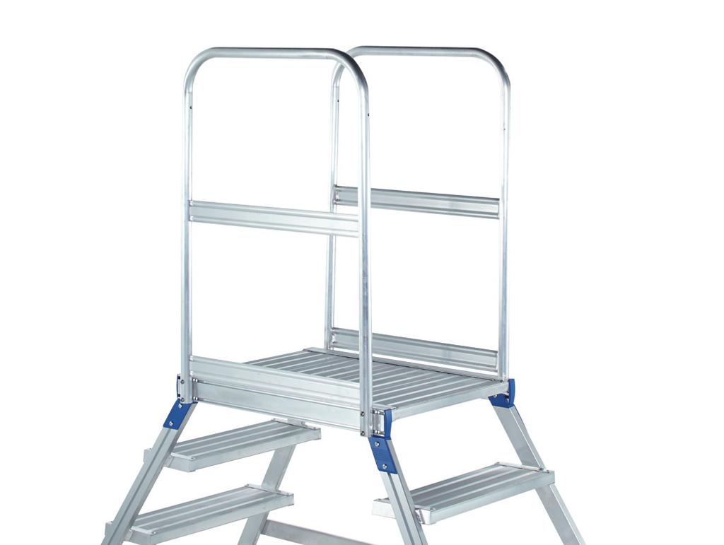 GRP Swingback Stepladder GRP Stepladder ZARGES access platform The ideal stepladder for electrical contractors Ideal for use near electrical hazards Versatile,