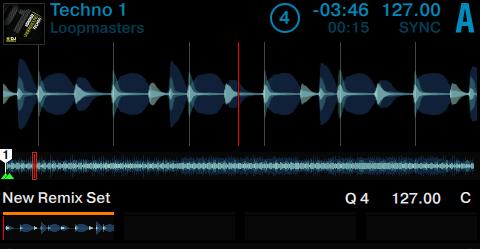 Using Your S5 Getting Advanced Capturing Samples from Track Decks (Using Remix Mode) You have captured a Sample of the track.