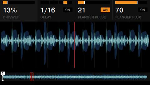 Using Your S5 Getting Advanced Adding FX Experiment with the FX Knobs 1 to 4 and listen to the resulting changes.