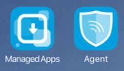 Install security software on your mobile device: 1) Determine if you have AirWatch installed on your