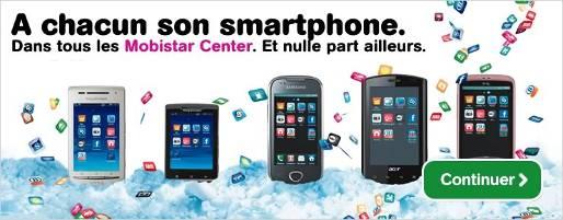 Throughout the whole year, Mobistar remained the (smart)phone sales champion in Belgium Title Handset sales in Belgium (all channels)* K units Mio EUR K units Mio EUR K units Mio EUR K units Mio EUR