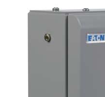 1.1 Product overview Type A, SPN 125A distribution boards IP3X robust steel enclosure to suit all