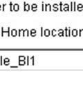 At Infrastructure home location (or ORACLE_HOME) on  For