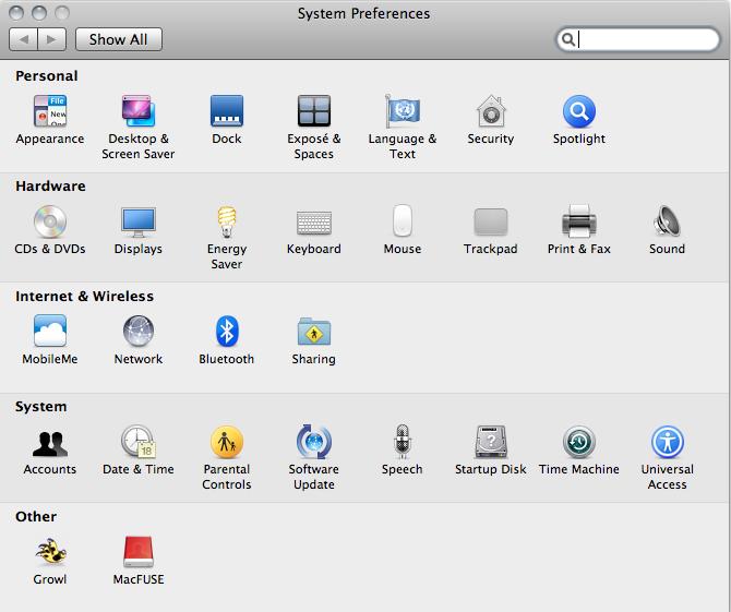 Setting up itunes for Mac with an External Device Open