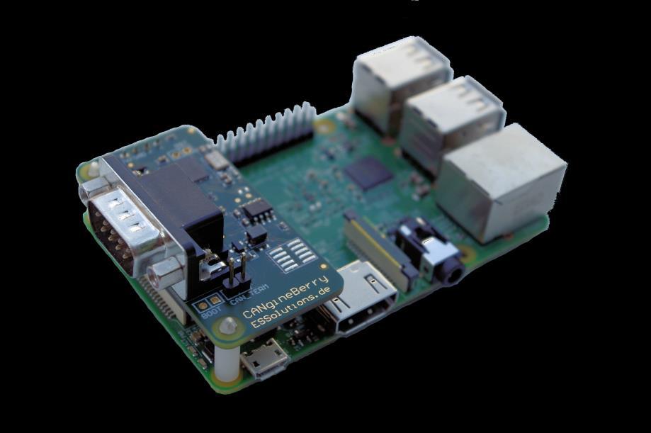 Module Overview 3 2 Module Overview CANgineBerry is an active CAN module intended for the Raspberry Pi.
