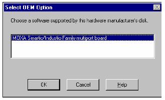 The NT drivers will be located under the product folder in the \Software\WinNT directory (e.g., under \CB-114 Series\Software). Copy this folder to the PC s hard disk and remember its location. 3.