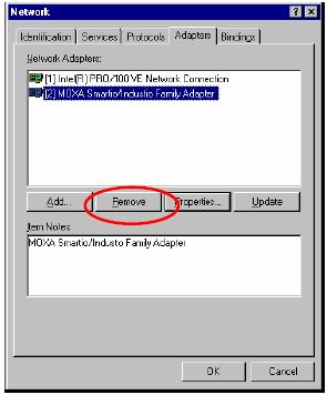 Updating the Driver 1. In Windows Control Panel, open the Network applet.