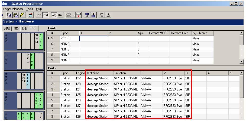 Change the Function parameter field from to SIP or H.323 to SIP or H.323 VML.