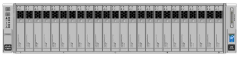 An mlom slot for installing a next-generation Cisco virtual interface card (VIC) or third-party network interface card (NIC) without consuming a PCIe slot Two 1 Gigabit Ethernet embedded LOM ports