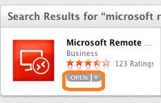 Search Microsoft Remote Desktop.