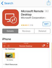ipad\iphone Platform Before logging into the portal you must have Microsoft Remote Desktop app