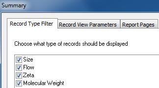 Measurement files usually contain multiple measurements (called records), each with a record number.