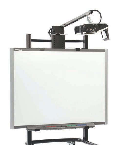 4 Hi-Lo SCREEN LIFT ELECTRIC WHITEBOARD TROLLEY The Hi-Lo range consists of electrically height adjustable wall mounts, floor mounts and trolley mounts with universal bracket sets to suit all