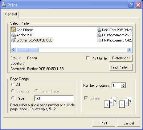 Working with Your Data 5.3 Printing s and Data s can be printed to any printer available from your computer. You may also print the data from the Data view of Remark Quick Stats.