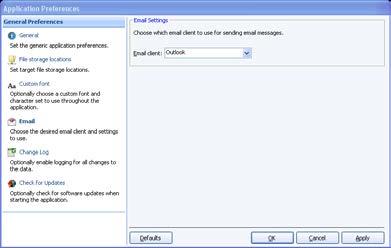 Remark Quick Stats User's Guide To choose Microsoft Outlook or your own SMTP server in Remark Classic OMR: 1 In the Remark Classic OMR Data Center, click Tools Preferences.