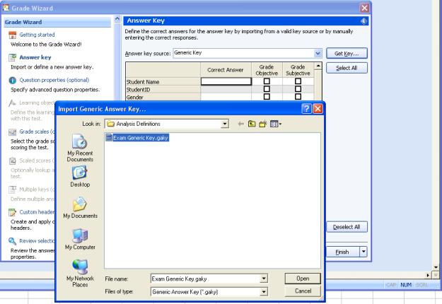 Remark Quick Stats User's Guide 16 If desired, in the Custom Header window, define a report header to be used for each resulting report when this answer key is used.