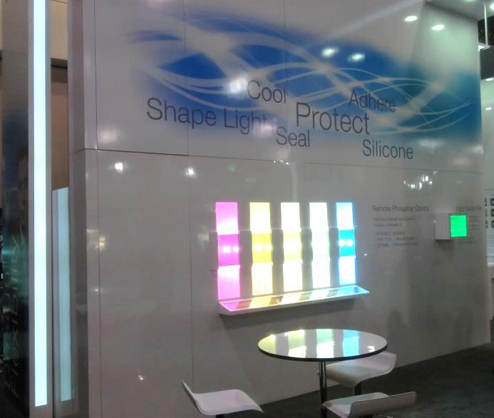 LumenFlow LED on Display in Dow Corning