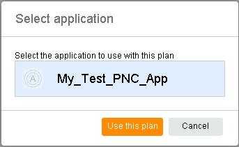 13.) After selecting the Basic plan, confirm the selection by clicking the Use this plan button: 14.) You will see a confirmation dialog box appear.