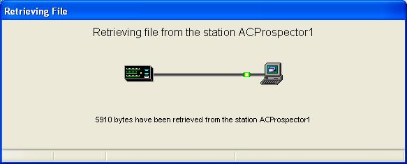 appear in the box on the lower right where it says Program to get a copy, click Retrieve and the Save As dialog box will appear select a