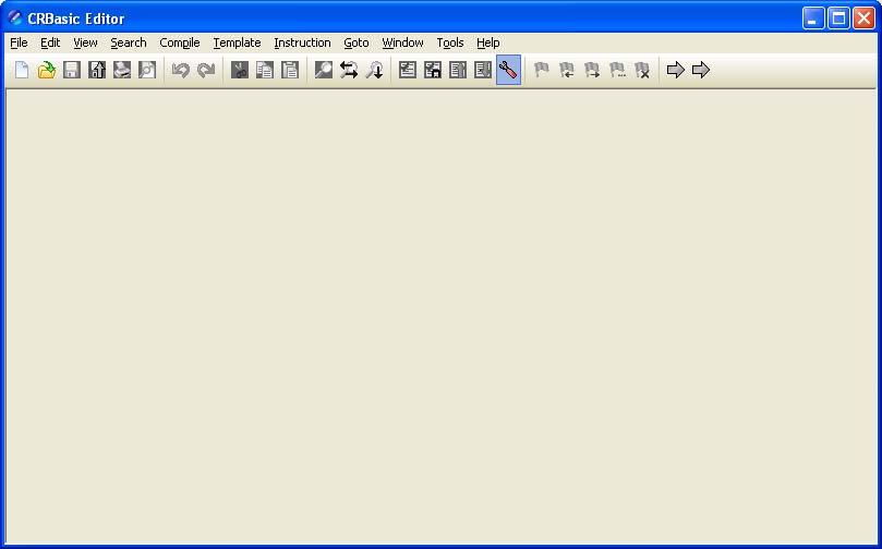 As before, on the LoggerNet menu, draw the cursor over the word Program then