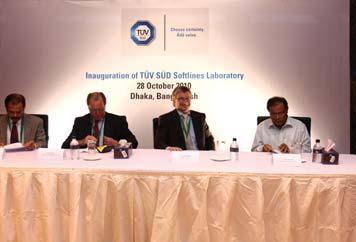 TÜV SÜD laboratory inauguration After the conference