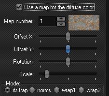 has been named 1.jpg if you click on the {use a map for the diffuse color box you will be allowed to pick any image properly named inside you M3Maps folder. Let s begin with Diffuse maps.