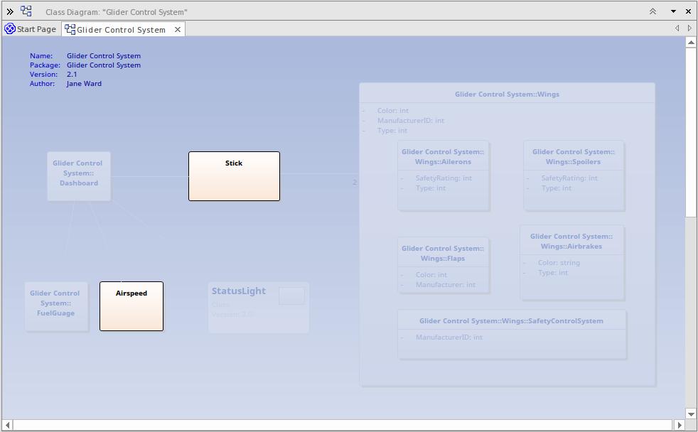 elements not in the current version. Step Action 1 Right-click on the diagram background and select the 'Properties' option to display the diagram 'Properties' dialog.