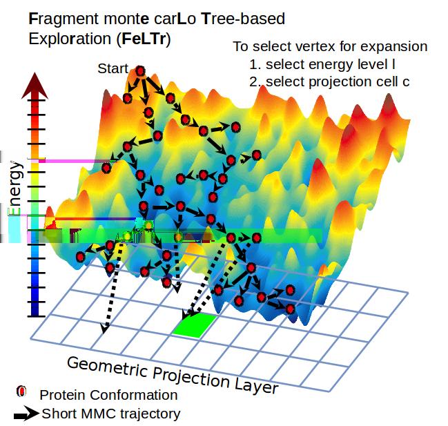 Tree-guided Search Continued Popular in robotics and computational biology: RRT (robot motion planning) EST (robot motion planning) FeLTr Olson, Shehu.