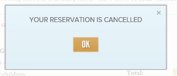 Click on the CANCEL button. A pop up alert will display (see Picture 1). By clicking Yes, you agree to pay the applicable cancellation fees and cancel the room assignment.
