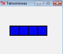 4.3.2 - Tetromino Create a Shape class that has a list of blocks as an attribute, and a draw method.