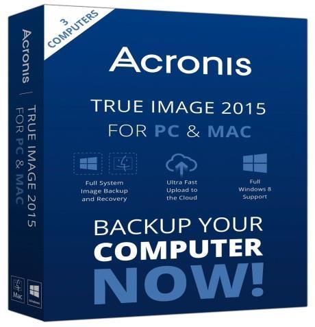 Software Tools Acronis True Image PC Backup & Recovery (2016 is latest version)