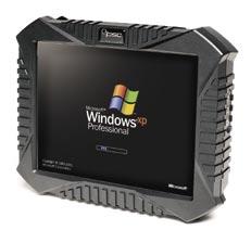 Windows CE Data Collection Computers Falcon 4200 Series Powerful PDAs With Integrated Bar Code Scanner The Falcon 4200 series are compact rugged PDAs combining the flexibility of the Microsoft