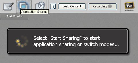 applications. Interactive Mode Application-sharing can be used interactively to share content e.g. writing a Word document (such as writing a paragraph), creating a Mind-Map or class presentation.