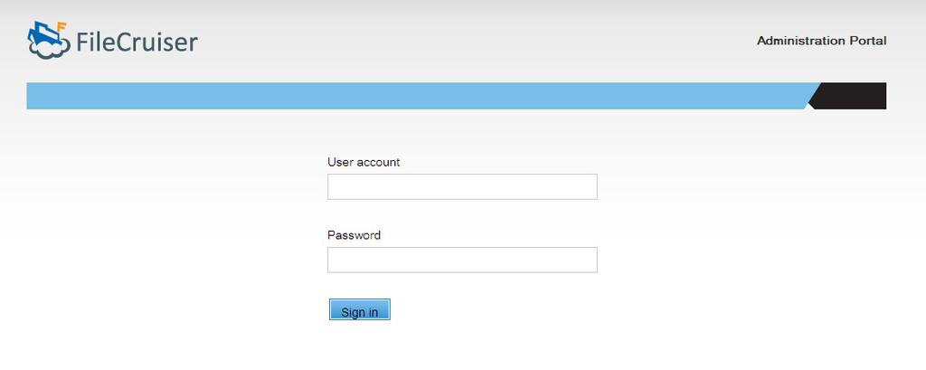 Administrator Portal Guide Login to the Administration Portal To login to the administration portal: 1.