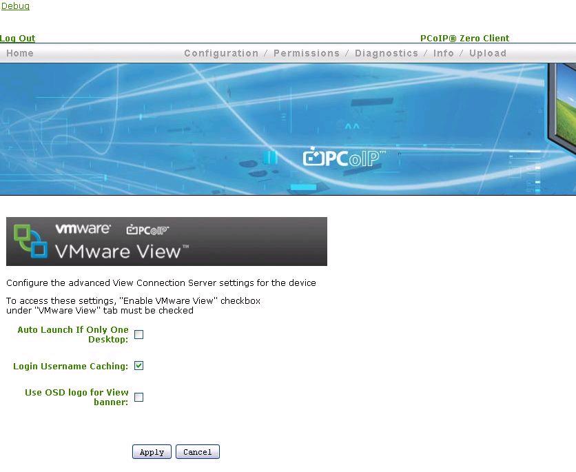 7.6.7 VMware View (Advanced) Web Page TERA1