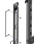 For 600mm wide enclosures, a simple to install air dam kit is available.